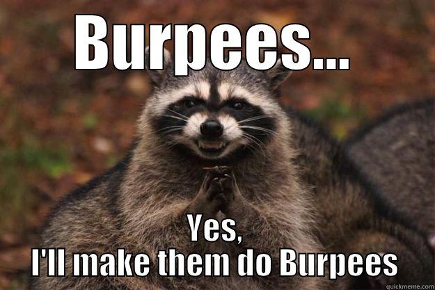 Racoon Burpees