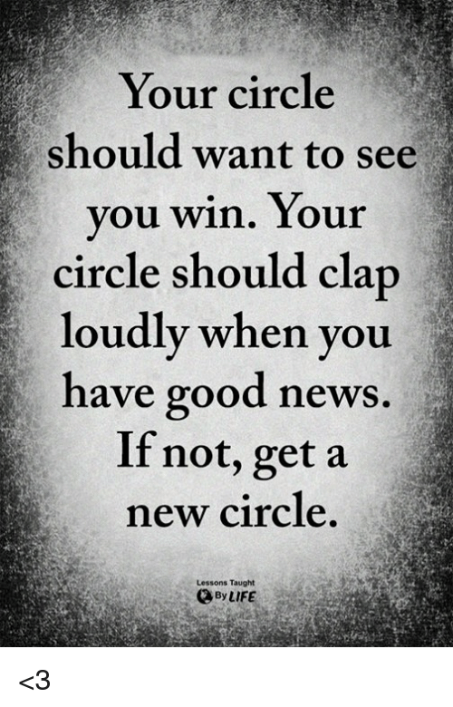 Are you in my&nbsp;circle?